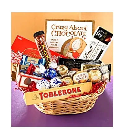 buy Chocolate Crazy Basket in Manila