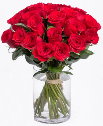 50 roses in vase to manila philippines